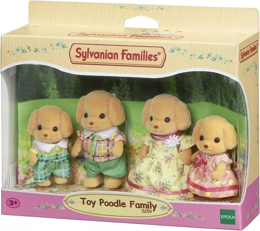 Sylvanian Families Toy Poodle Οικογένεια (5259) (1)