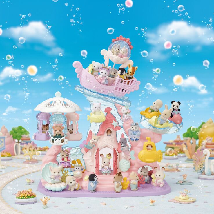 Sylvanian Families Baby Mermaid Castle (5701) (1)