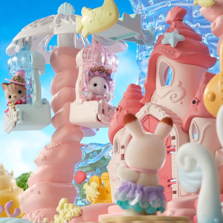 Sylvanian Families Baby Mermaid Castle (5701) (4)