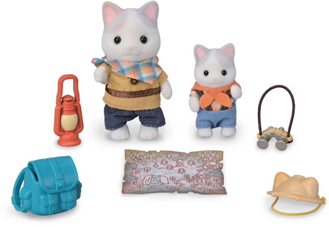 Sylvanian Families Latte Cat Brother & Baby Σετ Εξερεύνησης (5763) (0)