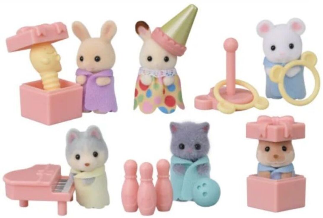 Sylvanian Families Mini Party Babies-1Τμχ (5835) (1)