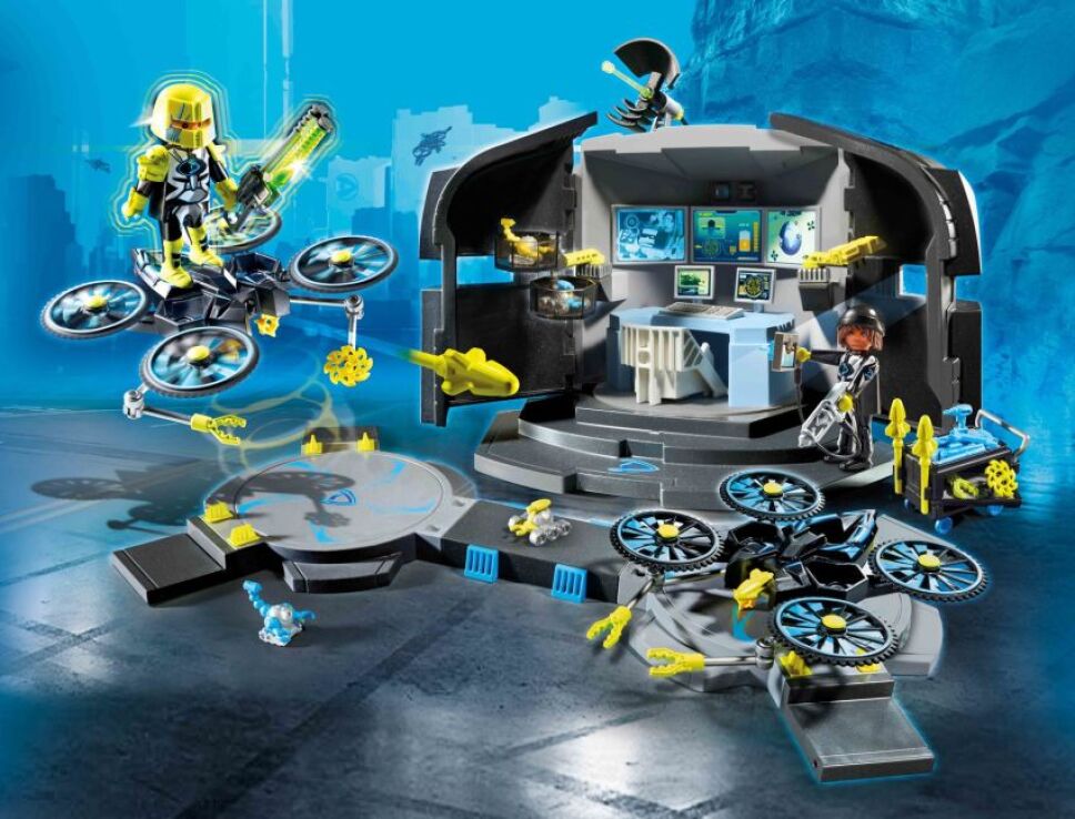 Playmobil Αρχηγείο Του Dr. Drone (9250) (3)
