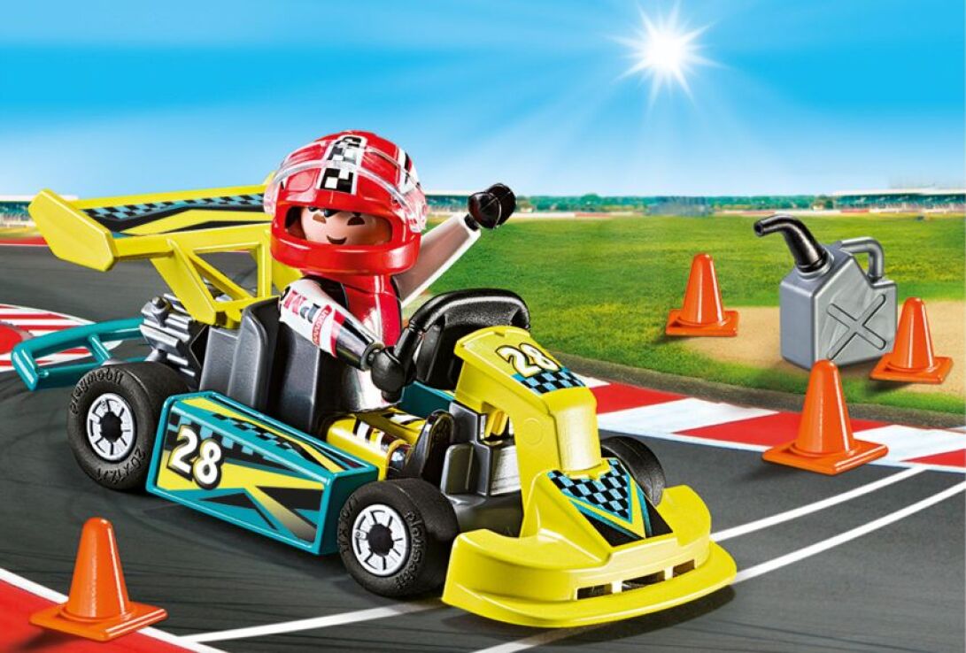 Playmobil Βαλιτσάκι Go-Kart (9322) (4)