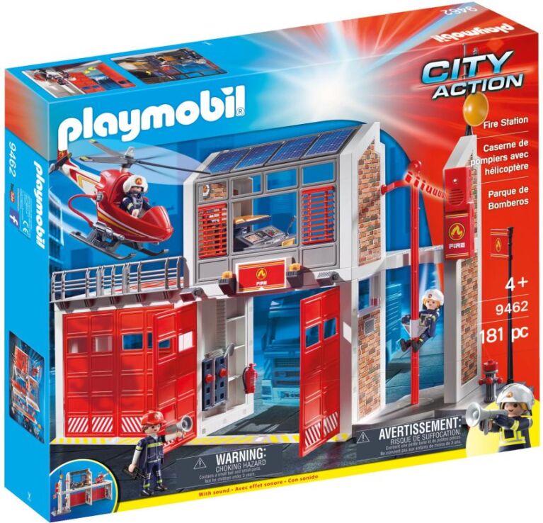 Playmobil Μεγάλος Πυροσβεστικός Σταθμός (9462) (1)