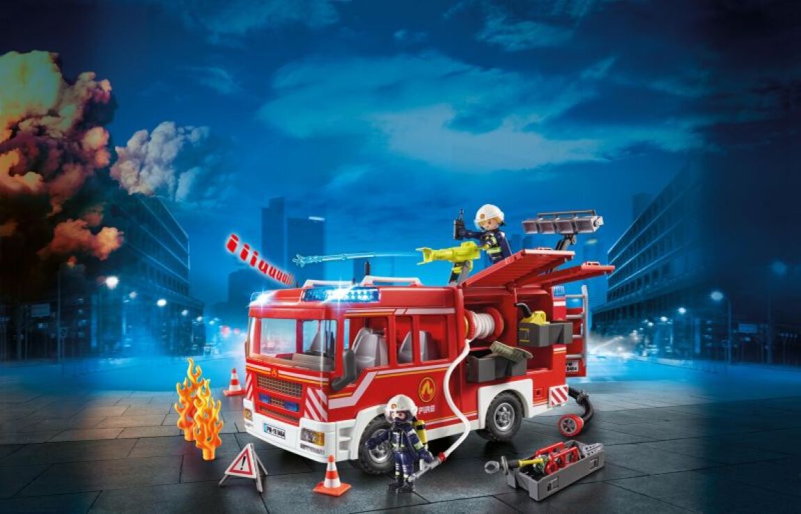 Playmobil Πυροσβεστικό Όχημα (9464) (4)