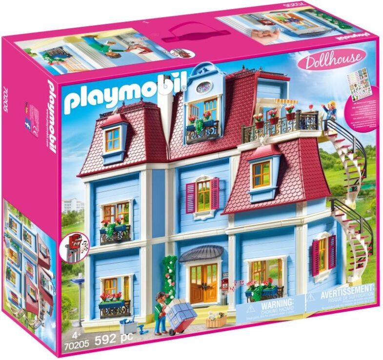 Playmobil Τριώροφο Κουκλόσπιτο (70205) (1)