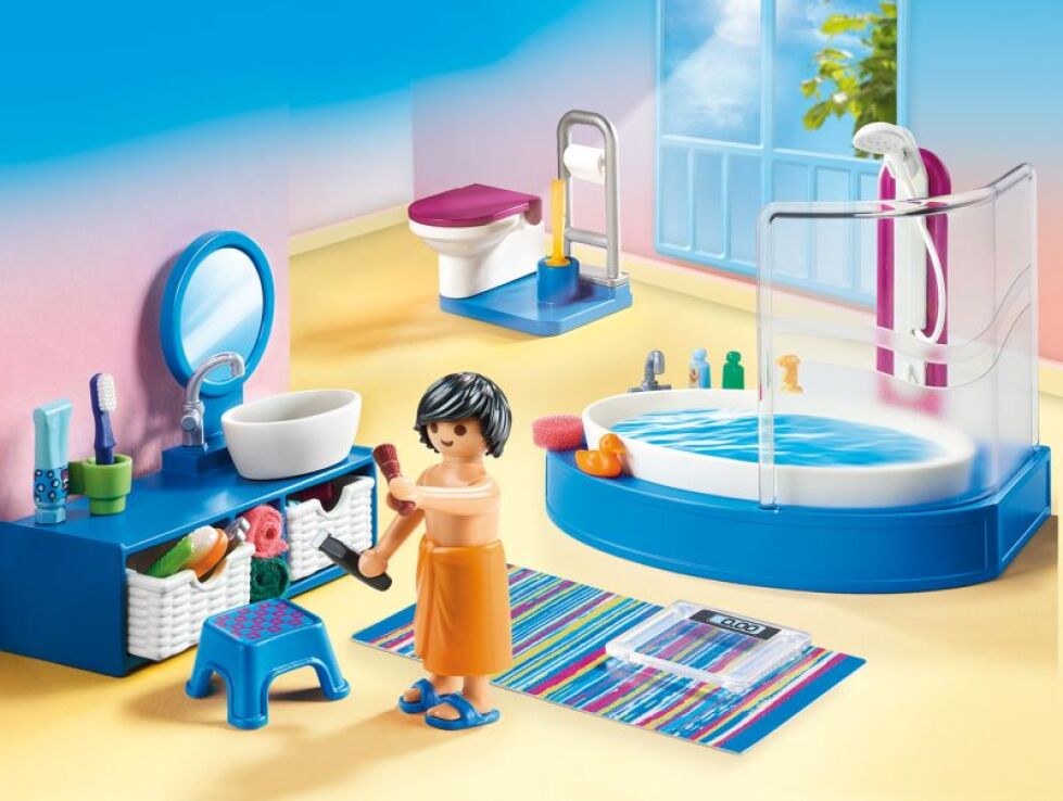 Playmobil Πολυτελές Λουτρό Με Μπανιέρα (70211) (4)