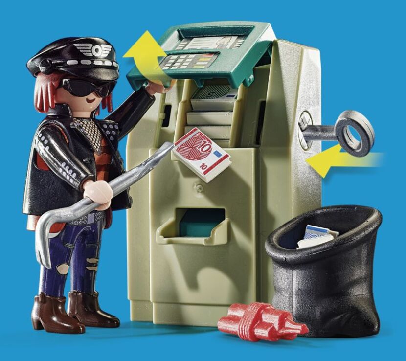 Playmobil Διάρρηξη Στο ΑΤΜ (70572) (2)