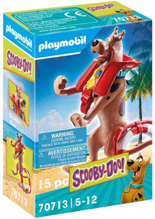 Playmobil Scooby-Doo! Συλλεκτική Φιγούρα Scooby "Ναυαγοσώστης" (70713) (1)