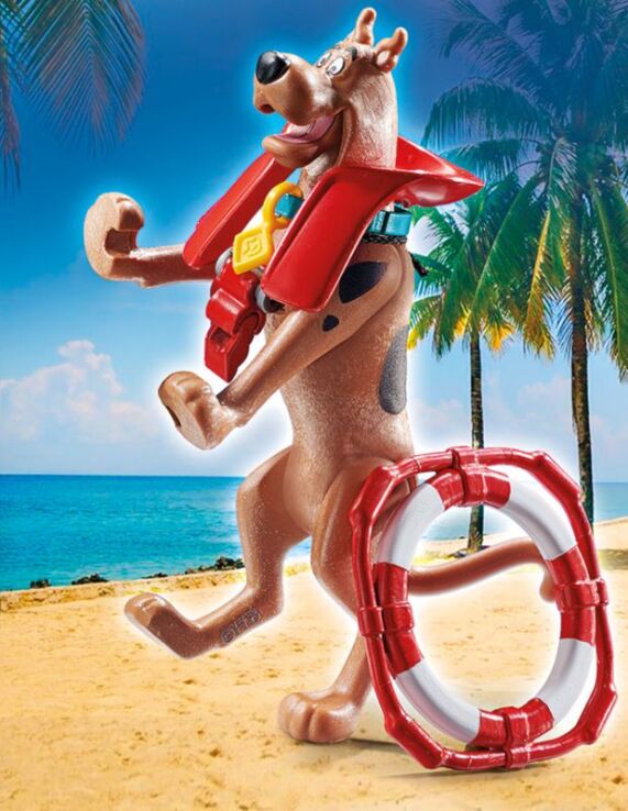 Playmobil Scooby-Doo! Συλλεκτική Φιγούρα Scooby "Ναυαγοσώστης" (70713) (2)