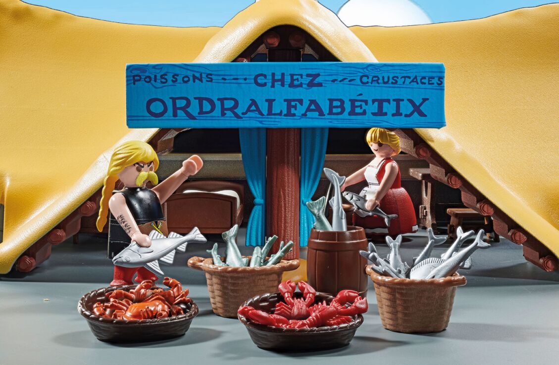 Playmobil Asterix: Η Καλύβα Του Ψαρά Αλφαβητίξ (71266) (2)