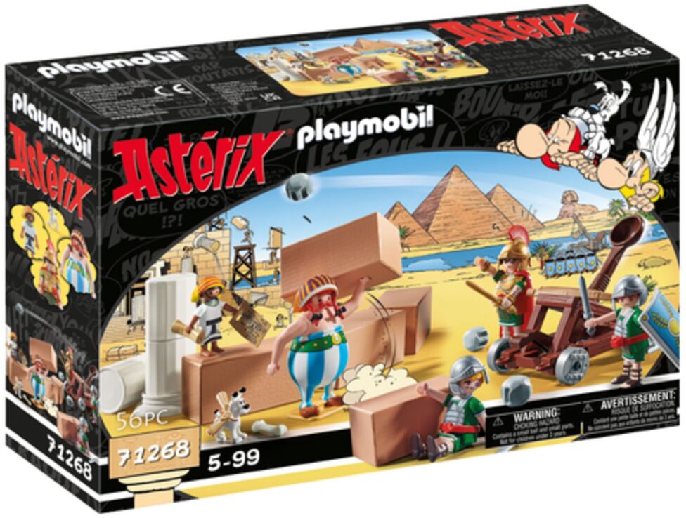 Playmobil Asterix: Ο Νουμερομπίς Και Η Κατασκευή Του Παλατιού (71268) (1)