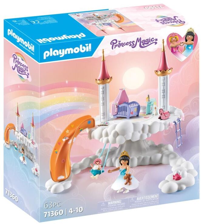 Playmobil Princess Magic Βρεφικό δωμάτιο Του Ουράνιου Τόξου (71360) (1)