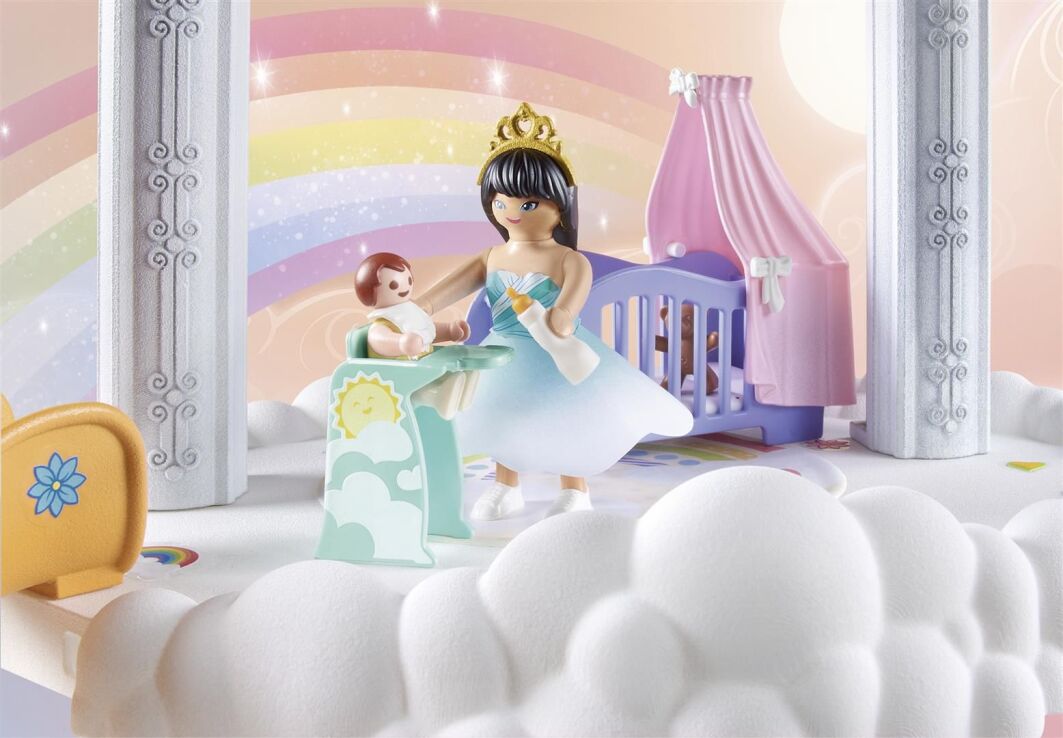 Playmobil Princess Magic Βρεφικό δωμάτιο Του Ουράνιου Τόξου (71360) (2)