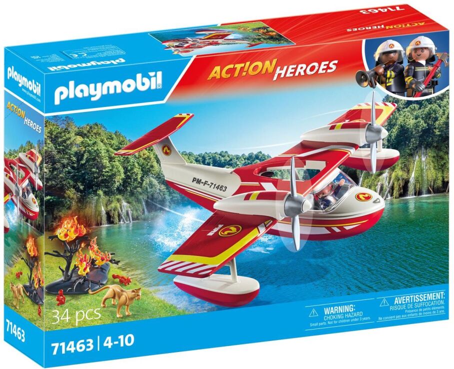 Playmobil Πυροσβεστικό Υδροπλάνο (71463) (1)