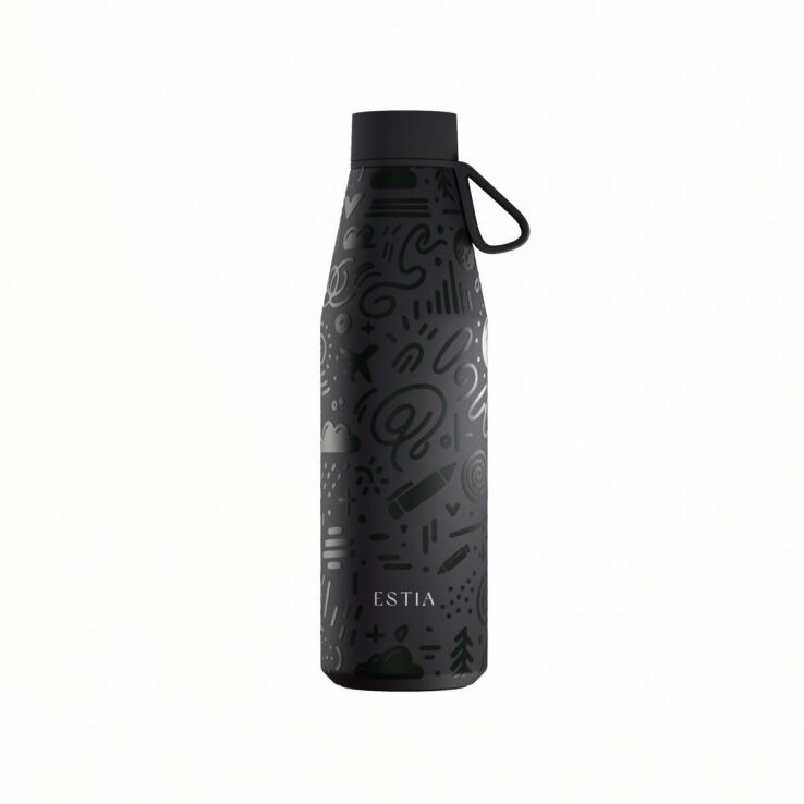 Estia Παγούρι Flow Save The Aegean 500ml Noir Echo (01-42059) (0)