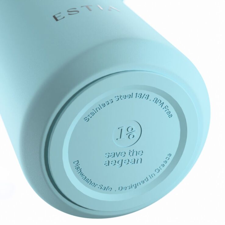 Estia Travel Cup Pulse Save The Aegean 500ml Arctic (01-42400) (3)