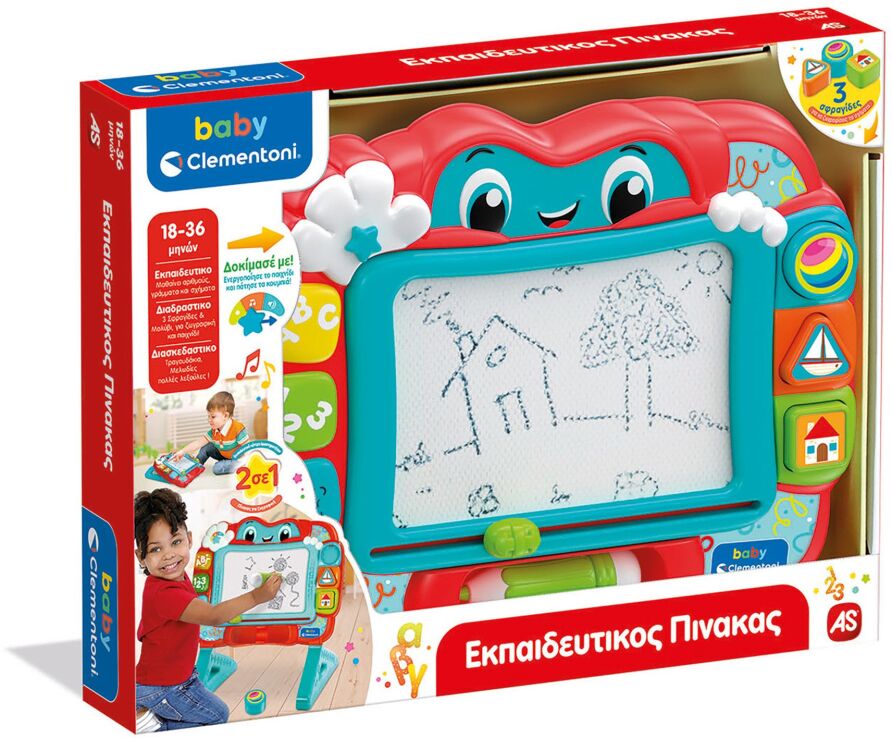 Clementoni Baby Εκπαιδευτικός Πίνακας (1000-63434) (1)