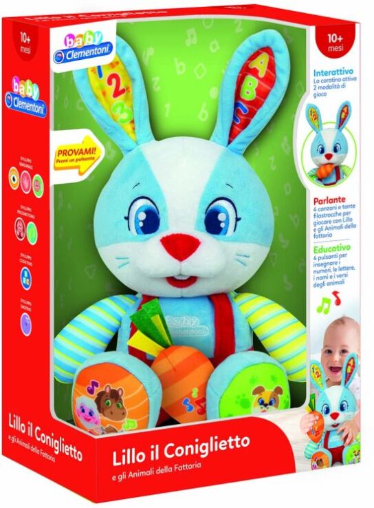 Baby Clementoni Λέλος Το Λαγουδάκι (1000-63565) (1)