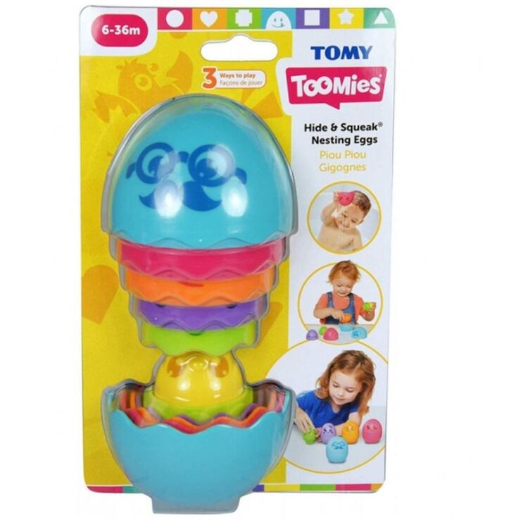 Tomy Αυγουλάκια Στη Φωλιά (1000-73080) (1)