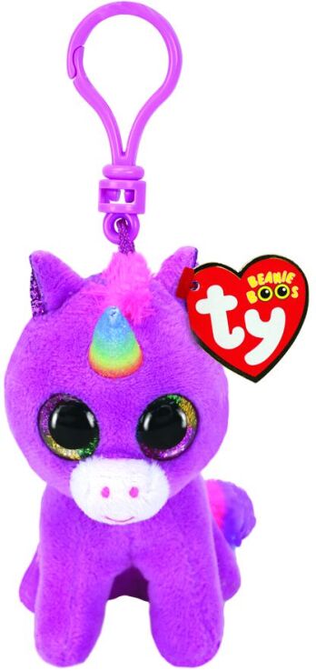 Λούτρινο Κλιπ Μονόκερος Μωβ 8,5cm (1607-35238) (0)