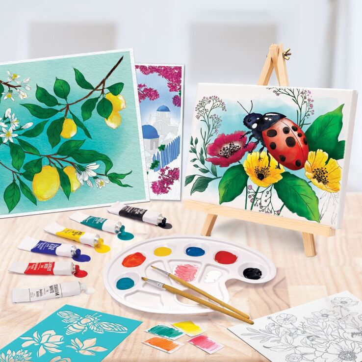 Μαθαίνω & Δημιουργώ Εργαστήριο Ζωγραφικής Ακρυλικό-2 Σχέδια (1038-11042) (7)