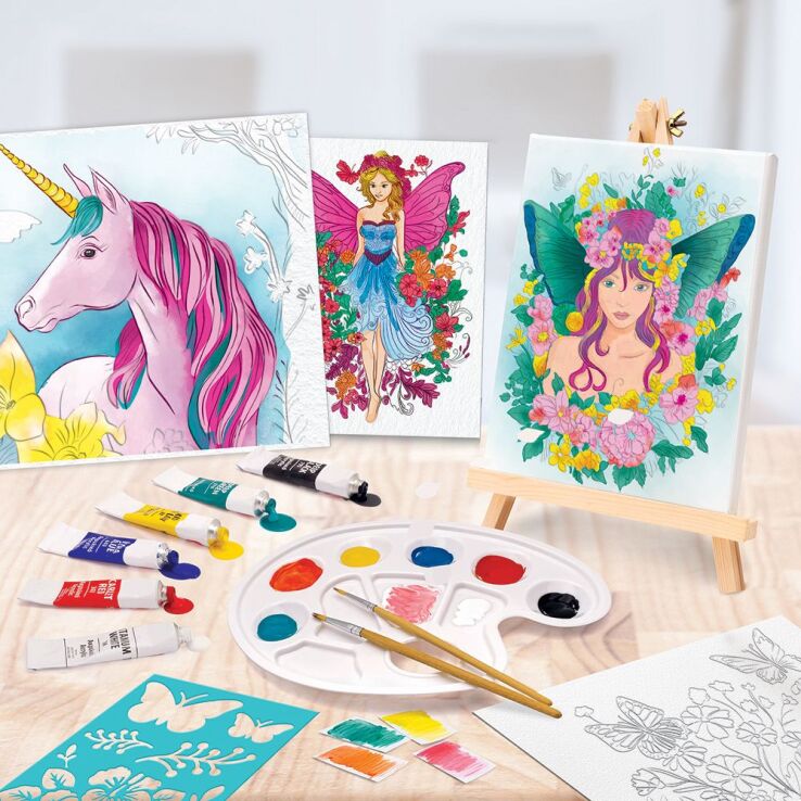 Μαθαίνω & Δημιουργώ Εργαστήριο Ζωγραφικής Ακρυλικό-2 Σχέδια (1038-11042) (8)