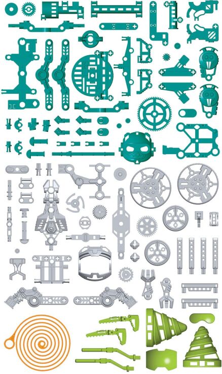 Μαθαίνω & Δημιουργώ Εργαστήριο Ρομποτικής Space Miner Robot 3 In 1 (1026-63391) (5)
