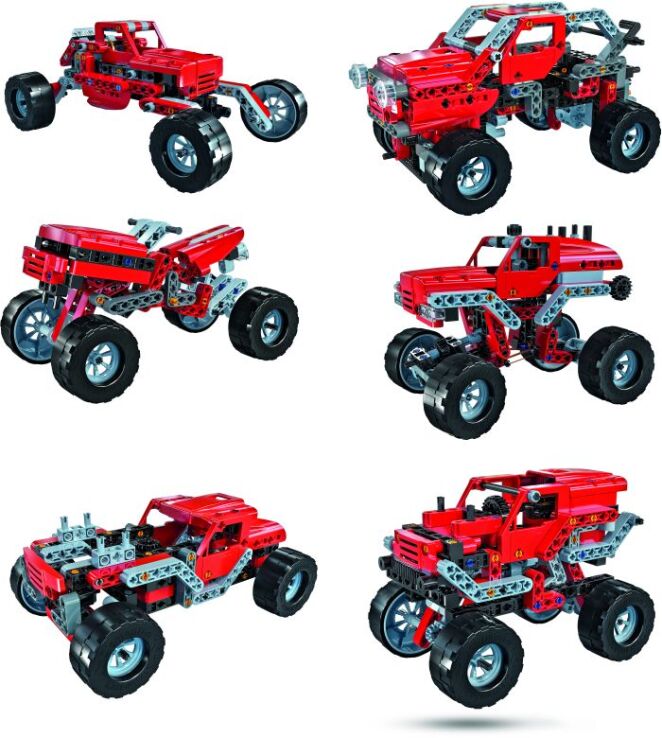 Μαθαίνω & Δημιουργώ Εργαστήριο Μηχανικής Monster Trucks (1026-63705) (1)