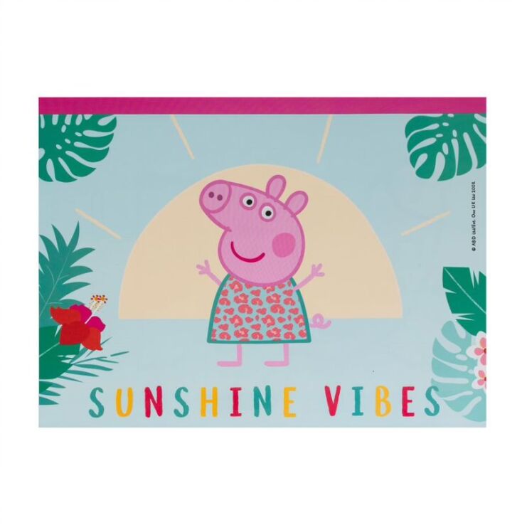 Peppa Pig Διάφανη Τσάντα Σετ Ζωγραφικής (1023-68002) (2)