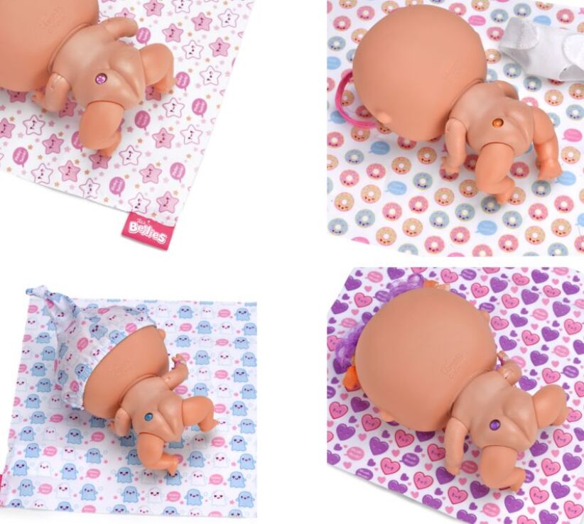 Κούκλα Bellies Μπεμπάκια-4 Σχέδια (4104-15510) (3)