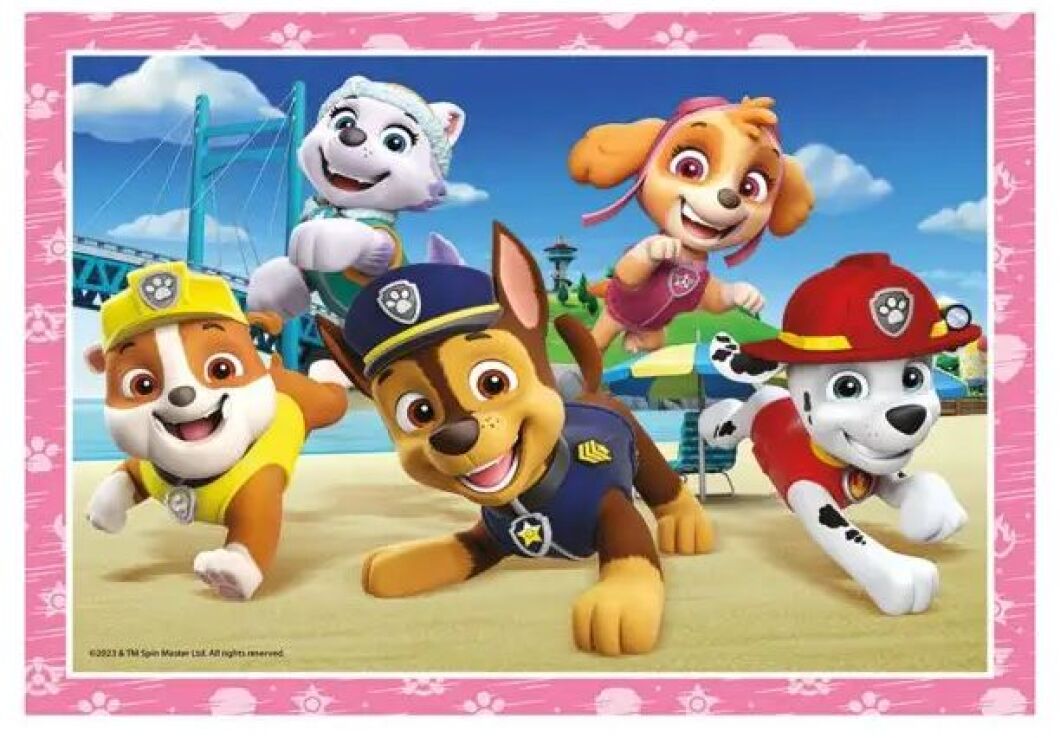 Παζλ 4 In 1 Paw Patrol (1200-21513) (3)