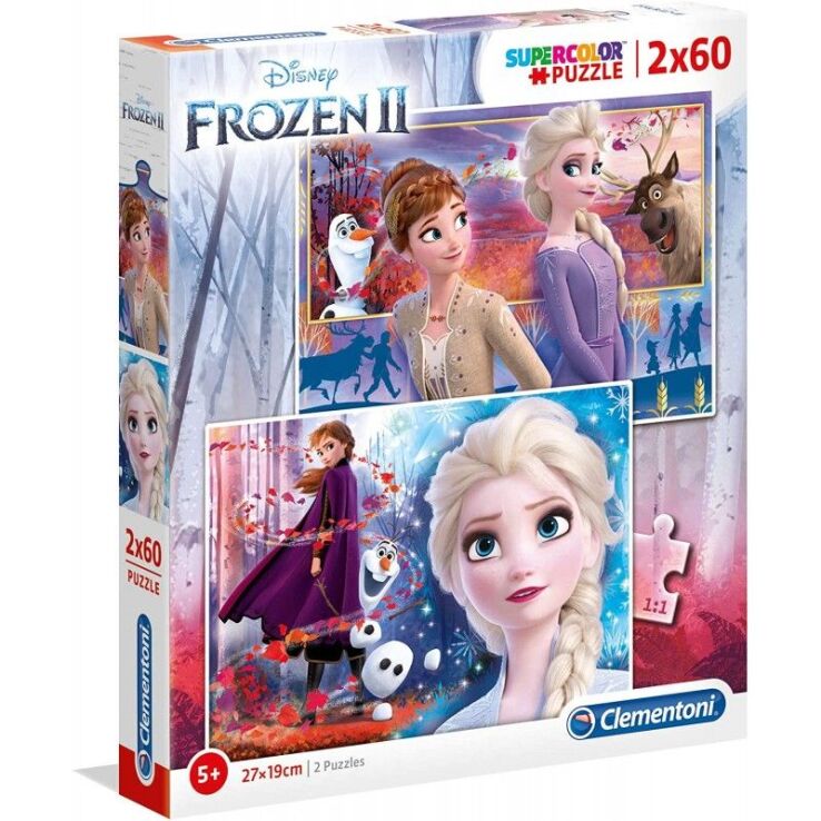 Clementoni Παζλ 2X60 Disney Frozen 2 (1200-21609) (0)