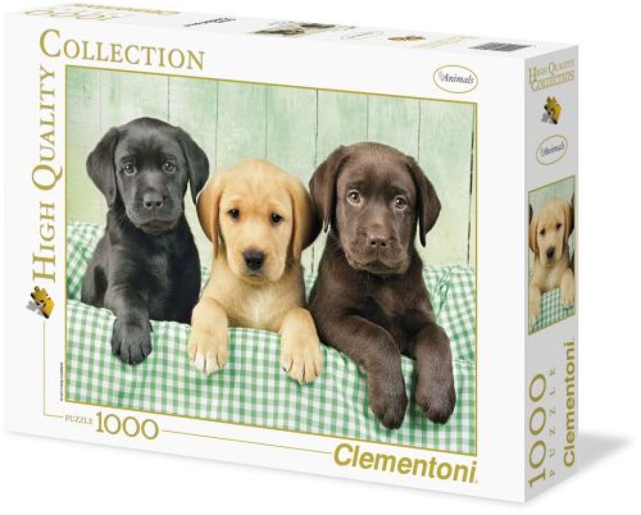 Παζλ 1000 H.Q. Κουταβάκια Λαμπραντόρ (39279) (0)