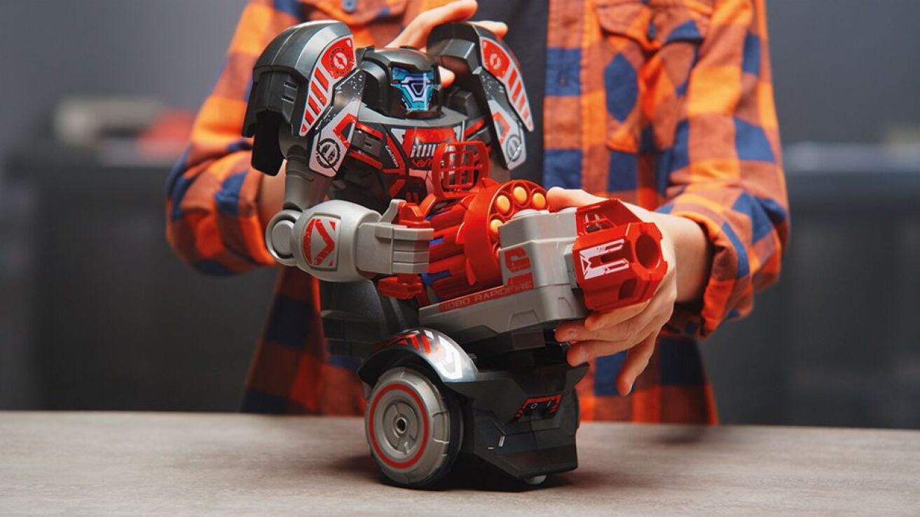 Silverlit Τηλεκατευθυνόμενο Robot Robo Rapidfire (7530-88528) (5)