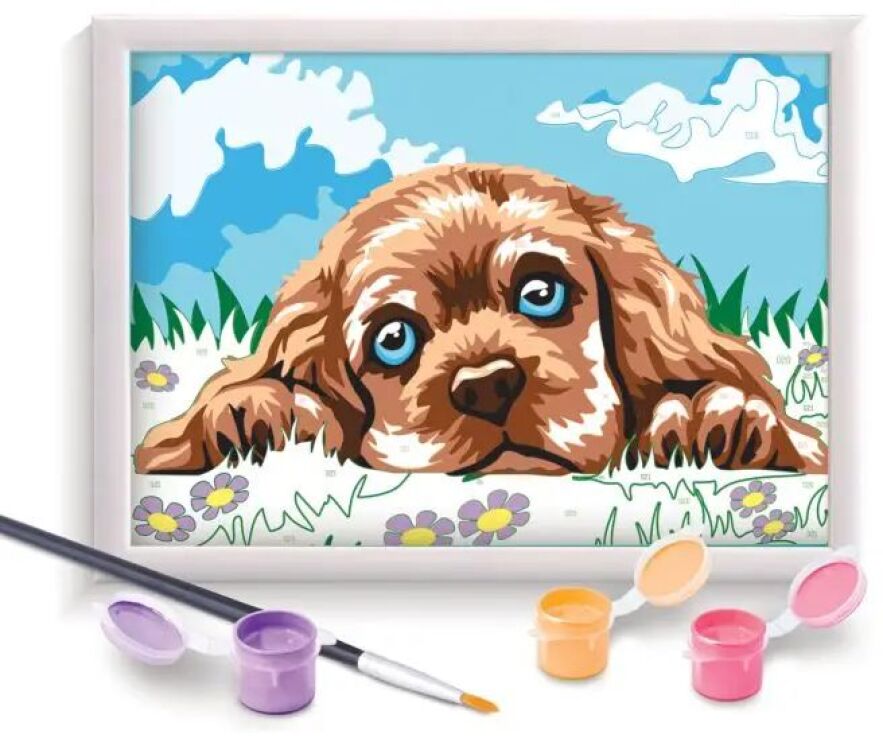 Paint & Frame Loving Puppy (1038-41012) (3)