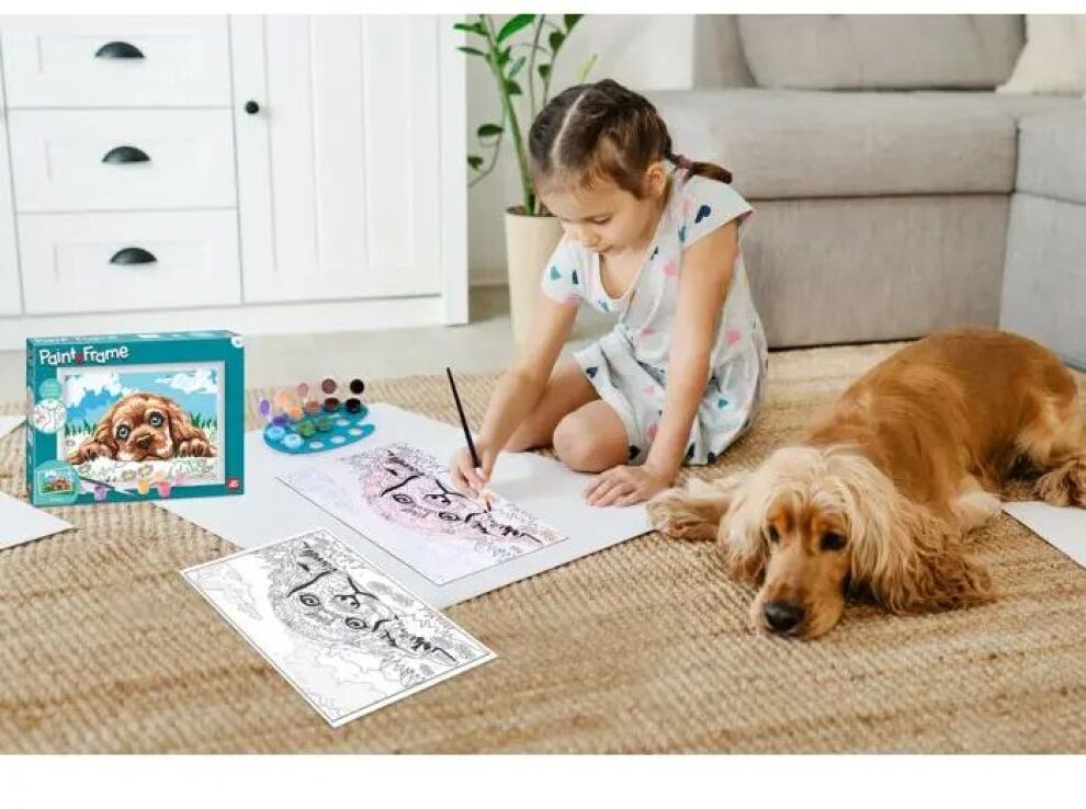 Paint & Frame Loving Puppy (1038-41012) (5)