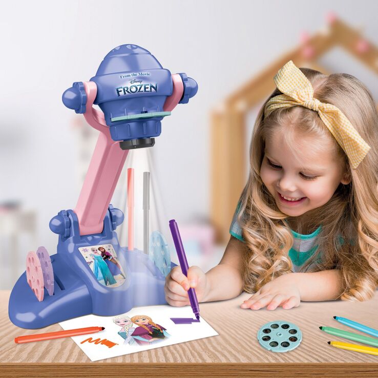 Λαμπάδα Προτζέκτορας Ζωγραφικής Frozen (1500-54008) (2)