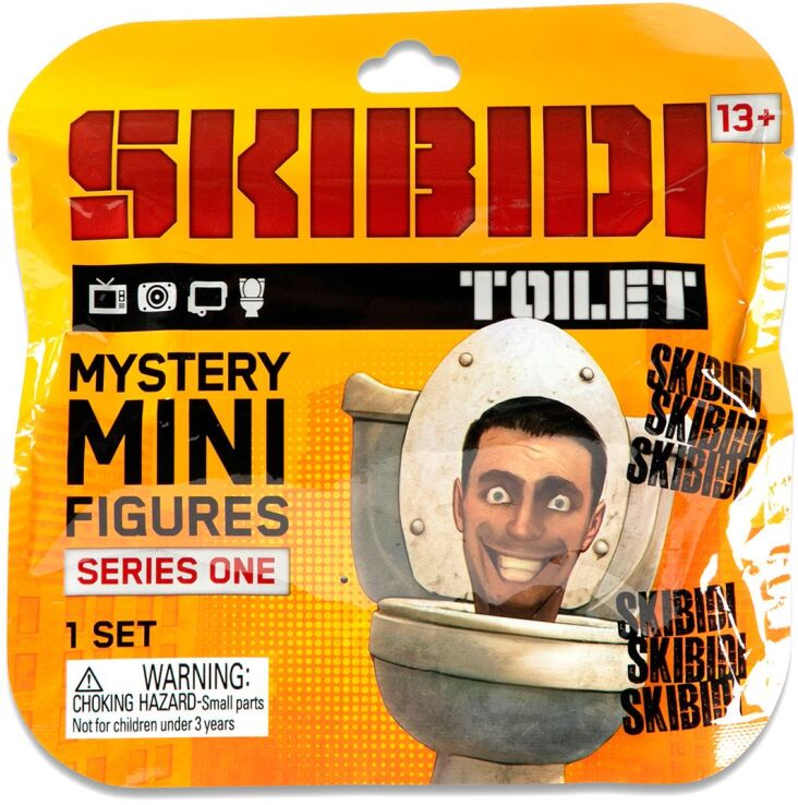 Skibidi Toilet Mini Φιγούρα Μονή-8 Σχέδια-1Τμχ (1013-13000) (1)