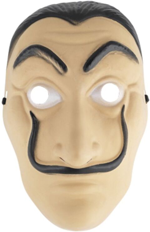 Clown Μάσκα Πλαστική Νταλί (72655) (0)