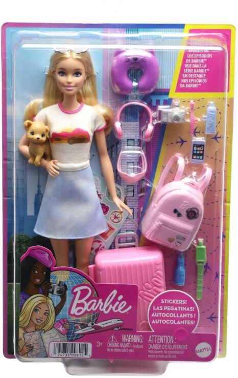 Barbie Dreamhouse Adventures-Barbie Έτοιμη Για Ταξίδι (HJY18) (1)