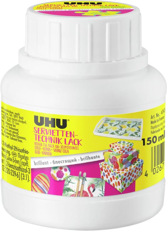UHU Κόλλα Varnish 150ml (7002600) (0)