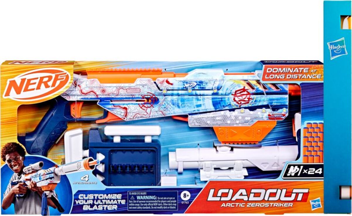 Λαμπάδα Nerf Loadout Arctic Zerostriker (G1763) (0)