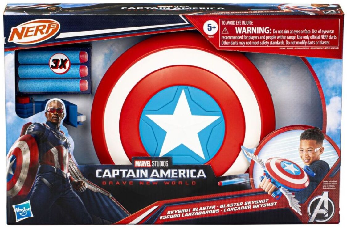 Captain America NWO Skyshot Blaster (F9302) (1)