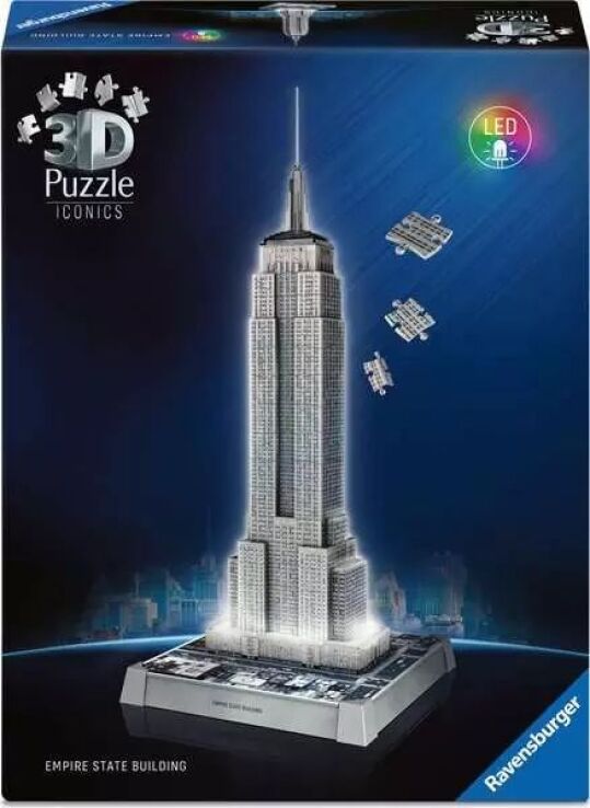 Παζλ 3D Empire State Building-Νυχτερινή Έκδοση (12008026) (0)