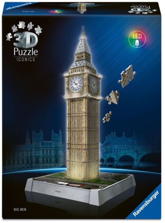 Παζλ 3D Big Ben-Νυχτερινή Έκδοση (12008025) (0)