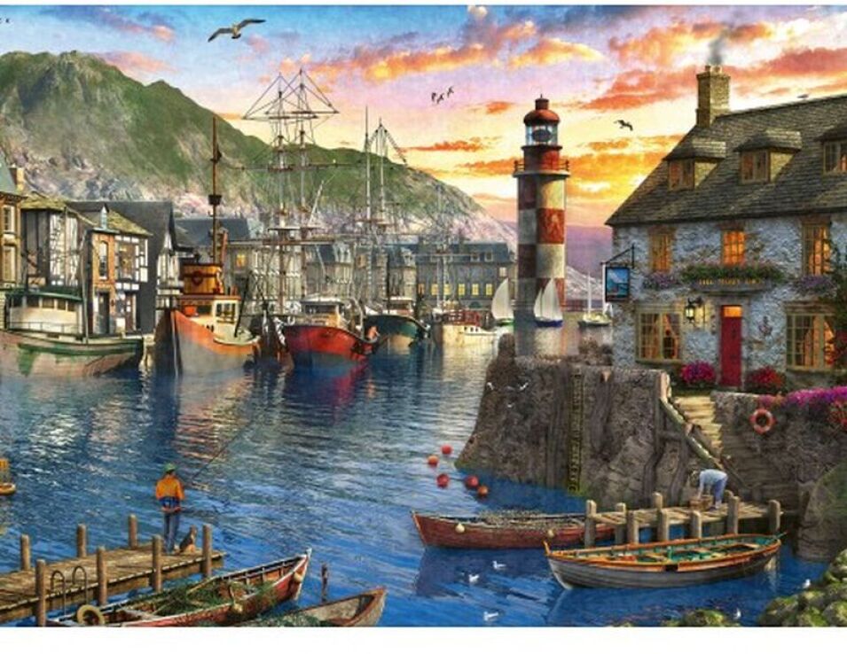 Παζλ 500 Ανατολή Στο Λιμάνι (15045) (1)