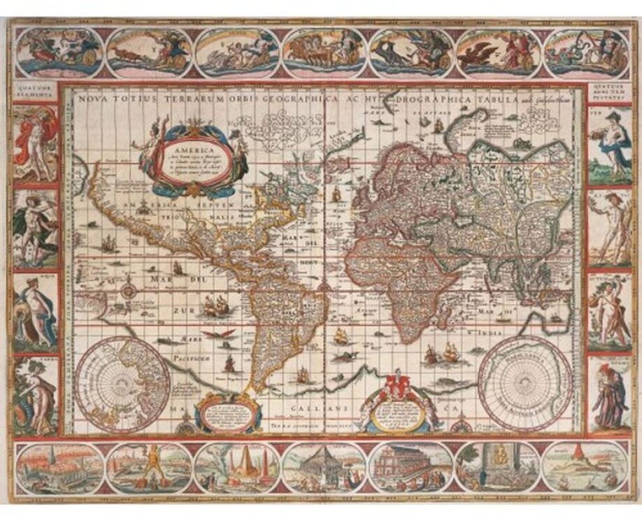 Παζλ 2000 Ιστορικός Παγκόσμιος Χάρτης (16633) (1)