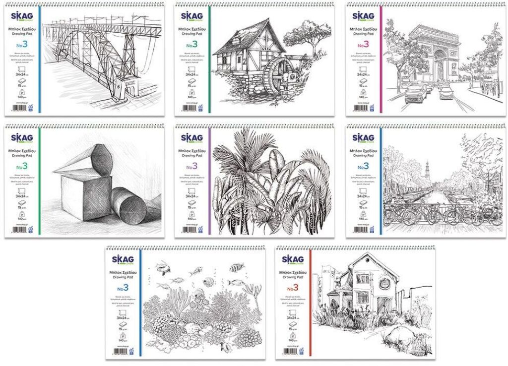 Skag Μπλοκ Σχεδίου Νο3 14 Φύλλα - 1Τμχ (256964) (0)