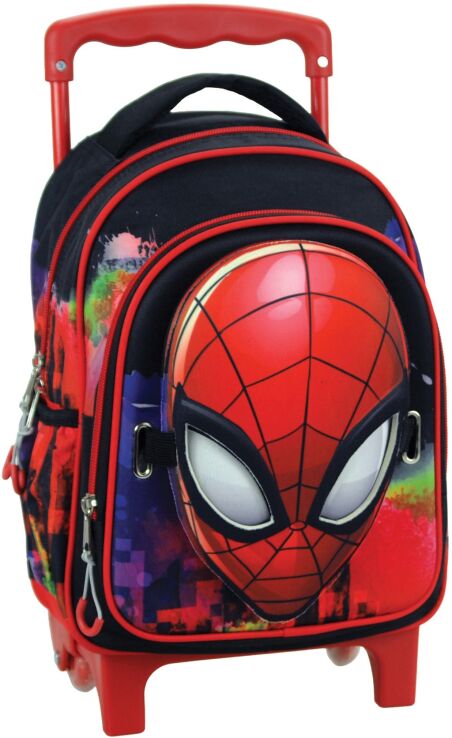 Spiderman Global 26 Σακίδιο Νηπιαγωγείου Trolley (337-13072) (0)